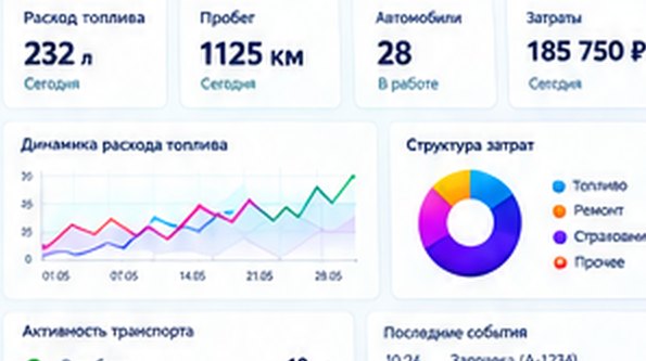 Графики и аналитика ГСМ